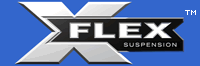 x-flex suspension logo